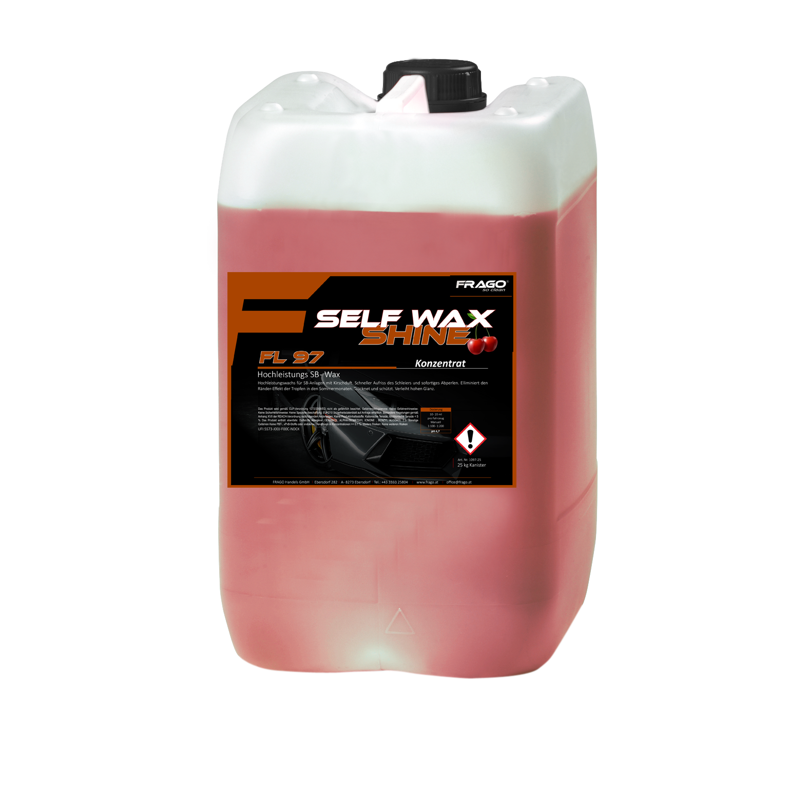 FL 97 Self Wax Shine Cherry - Konzentrat 25kg 1 FL 97 Self Wax Shine Cherry - Konzentrat 25kg