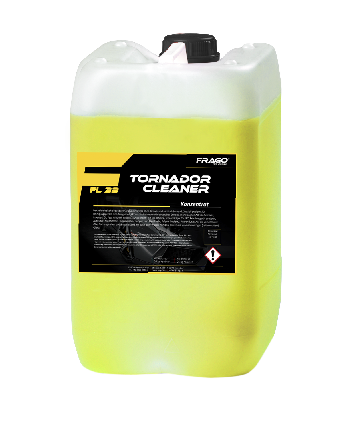 FL 32 Tornador Cleaner Konzentrat 25kg 1 FL 32 Tornador Cleaner Konzentrat 25kg